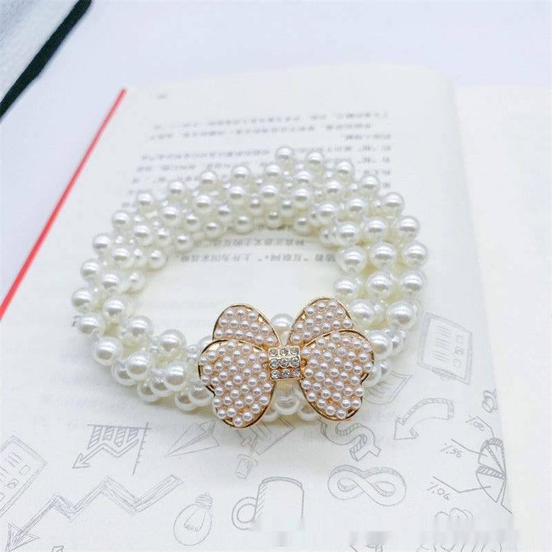 Fashion Jewelry Women's White Pearl Waist Chain Decoration