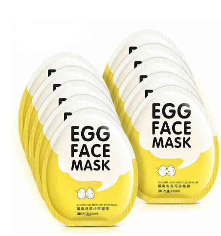 Egg Facial Oil Control Brighten Wrapped Mask