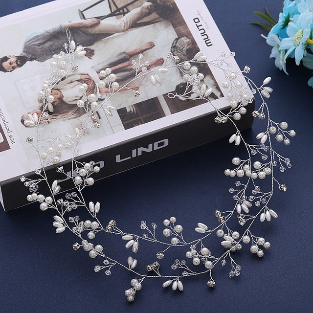 Izesekeli Zezinwele Zomshado I-Crystal Pearl Hair Accessories