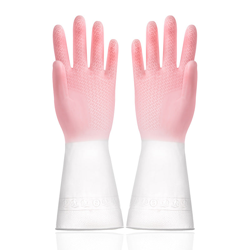 Kitchen laundry clothes waterproof latex gloves