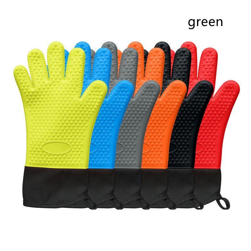 Silicone Gloves Kitchen Baking Insulation