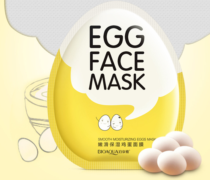 Egg Facial Oil Control Brighten Wrapped Mask