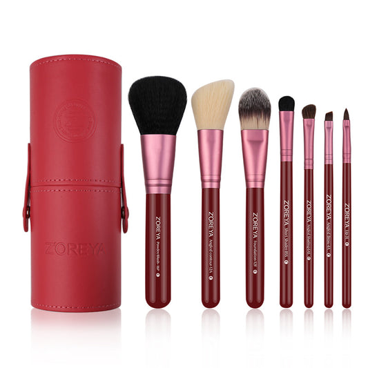 Professional makeup brush set