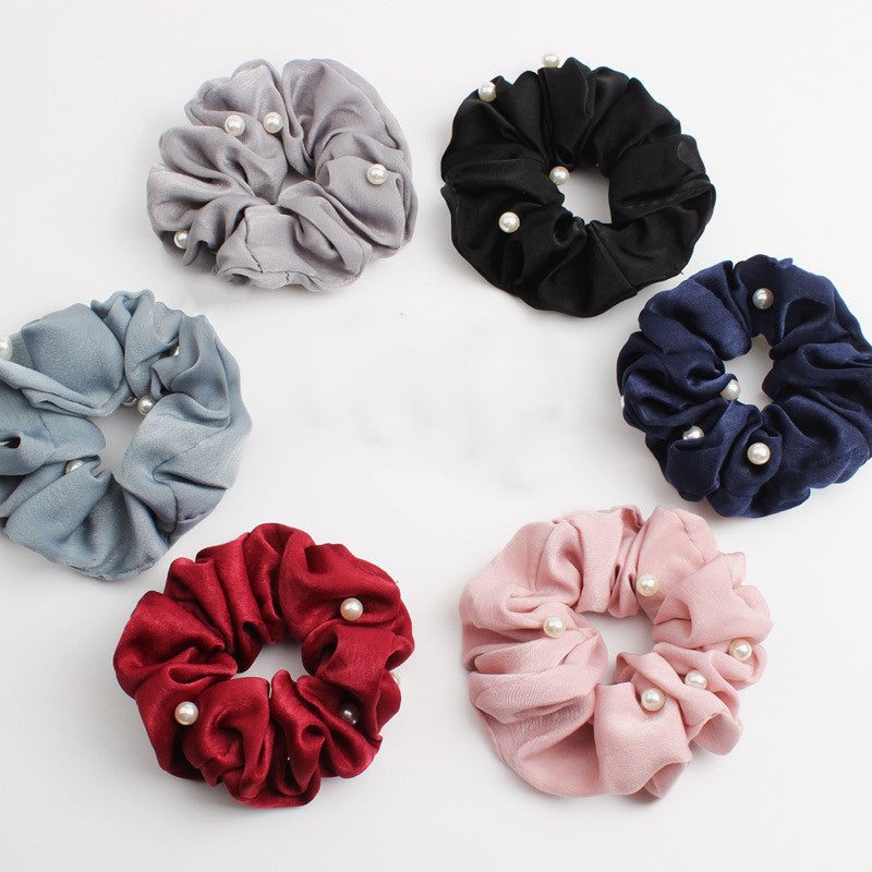 Creative rubber band fabric hair accessories hair ring