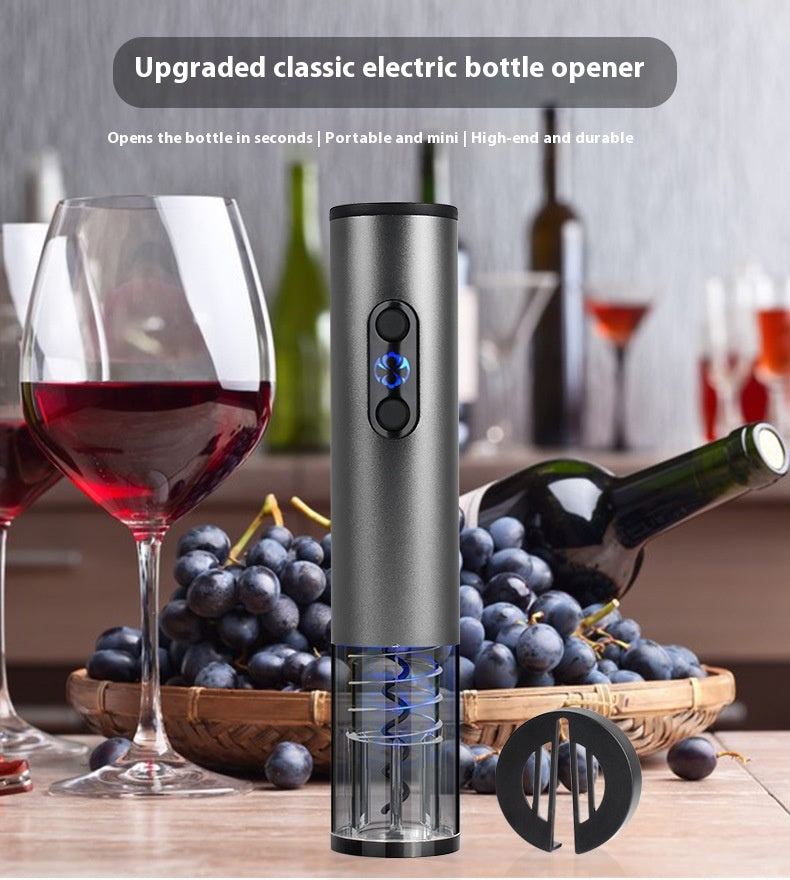 Type-c Rechargeable Stainless Steel Mini Electric Bottle Opener