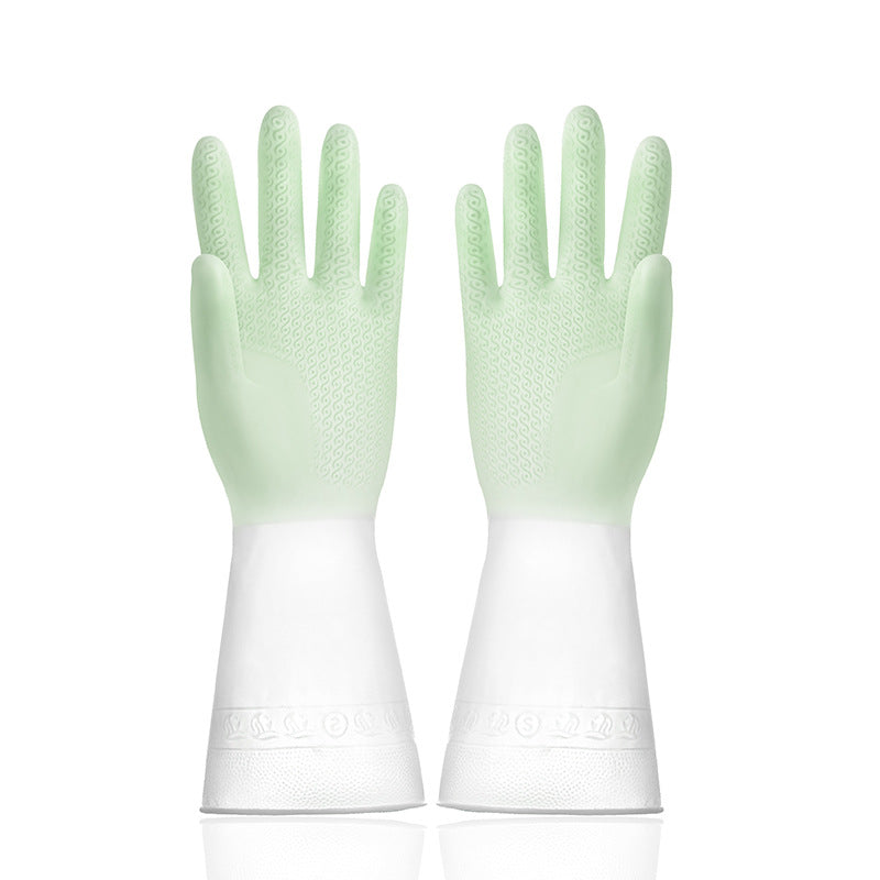 Kitchen laundry clothes waterproof latex gloves