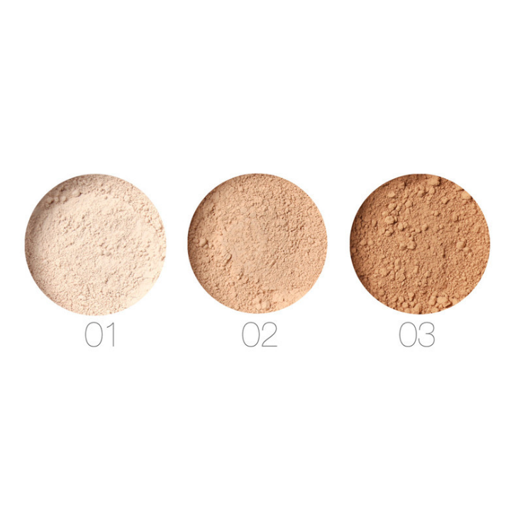 Oil control powder 24-hour anti-sweat formula for breathable makeup