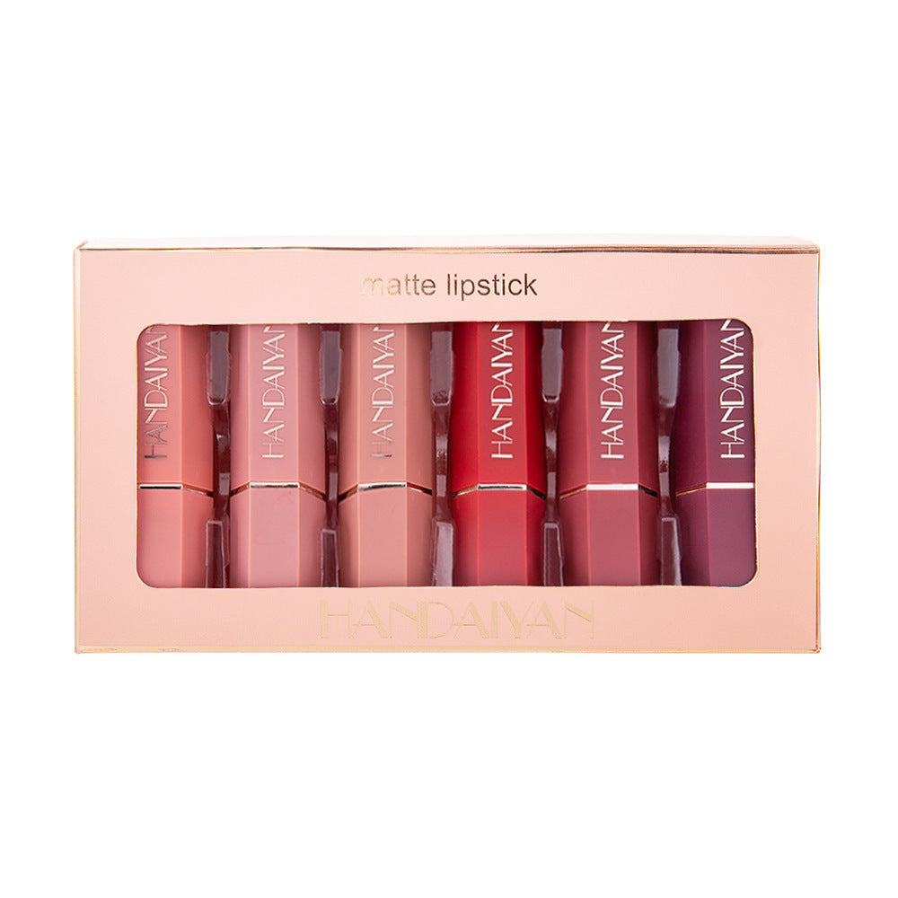 Matte Lipstick Gift Box Set Non-stick Cup Lipstick