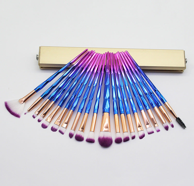 Diamond Colorful Beauty Makeup Brush Utensils