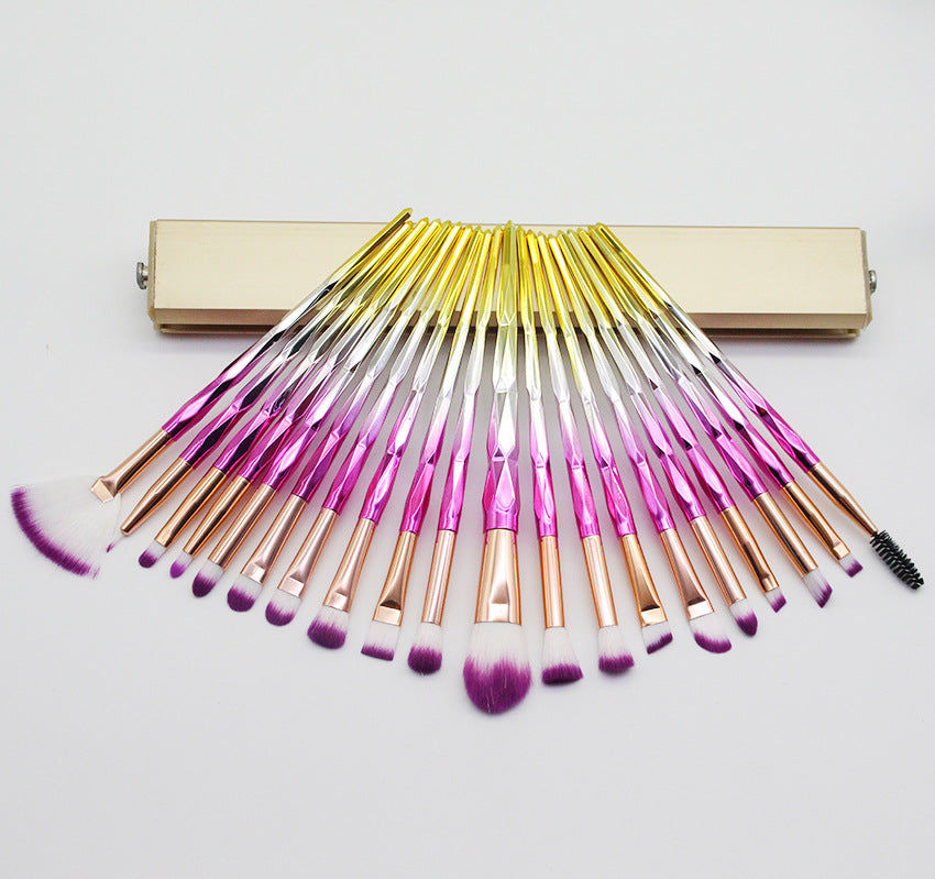 Diamond Colorful Beauty Makeup Brush Utensils