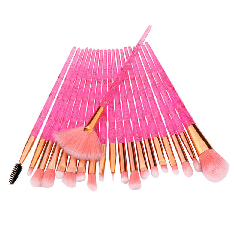 Diamond Colorful Beauty Makeup Brush Utensils