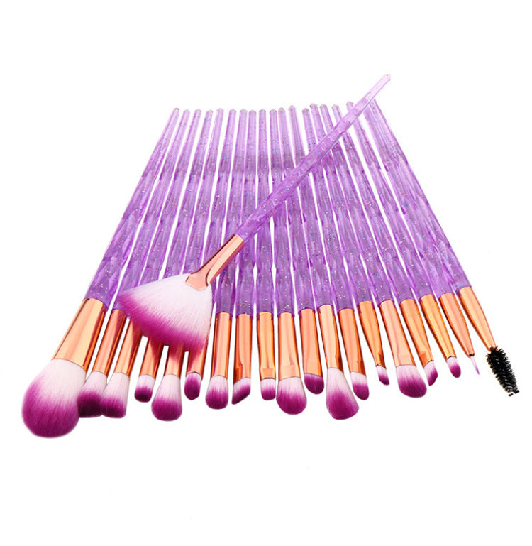 Diamond Colorful Beauty Makeup Brush Utensils