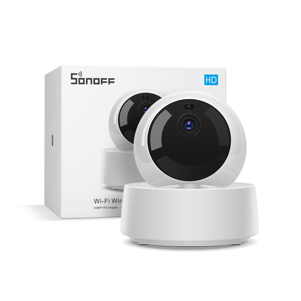 Sonoff 1080P HD IP Security Ikhamera WiFi Wireless APP Controled GK-200MP2-B Motion Detective 360 ​​Buka Umsebenzi Wokuqaphela Ikhamera