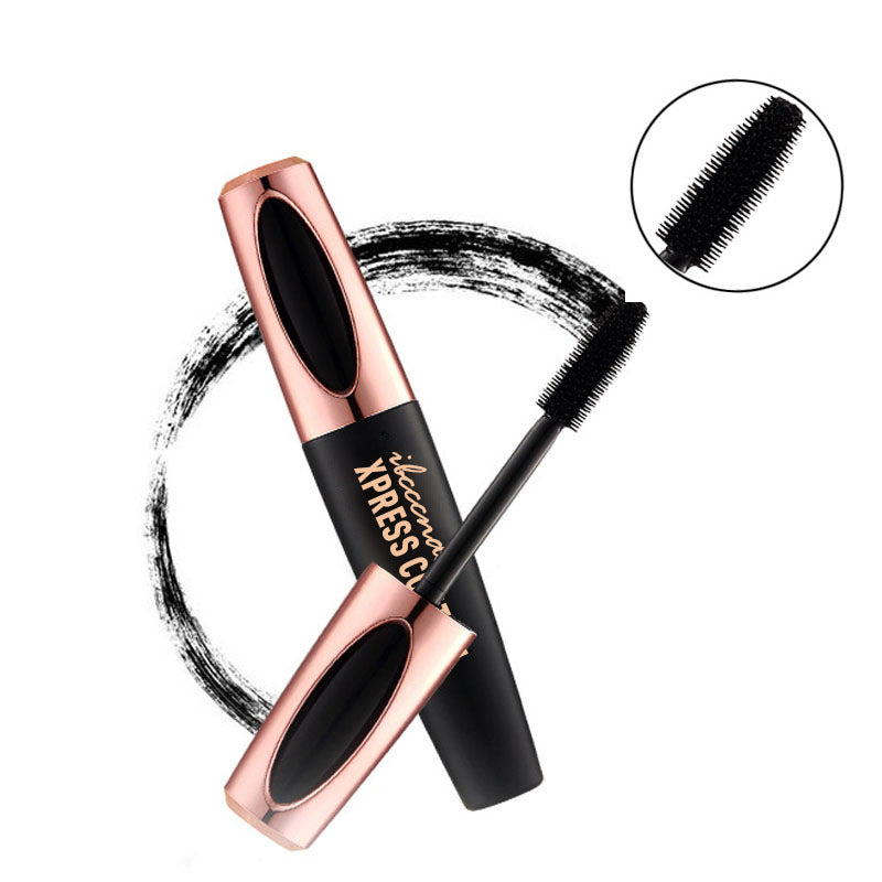 Mascara Waterproof Sweatproof Thick Curls Long No Fading No Blooming Beauty Makeup 4D Mascara