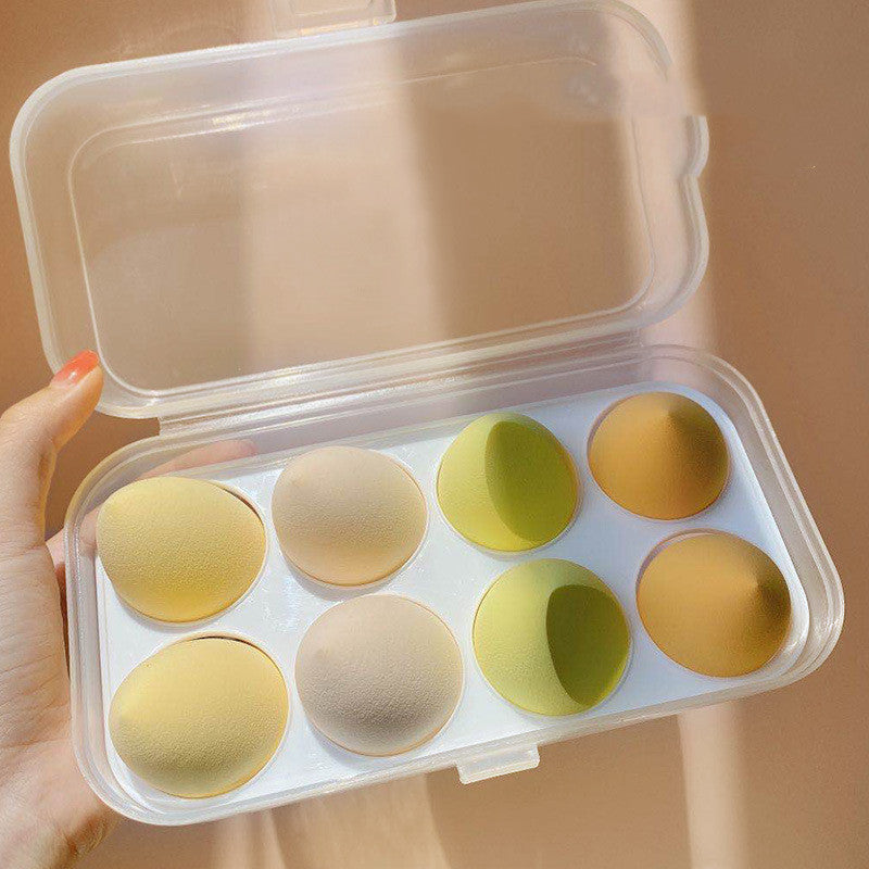 Do Not Eat Powder Beauty Egg Wet And Dry Puff Puff Sponge Soft Giant Makeup Egg With Storage Box