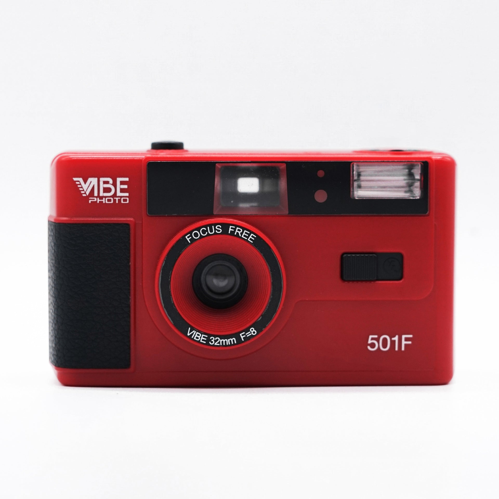 Brand new German VIBE 501F camera non-disposable retro film camera 135 film fool with flash