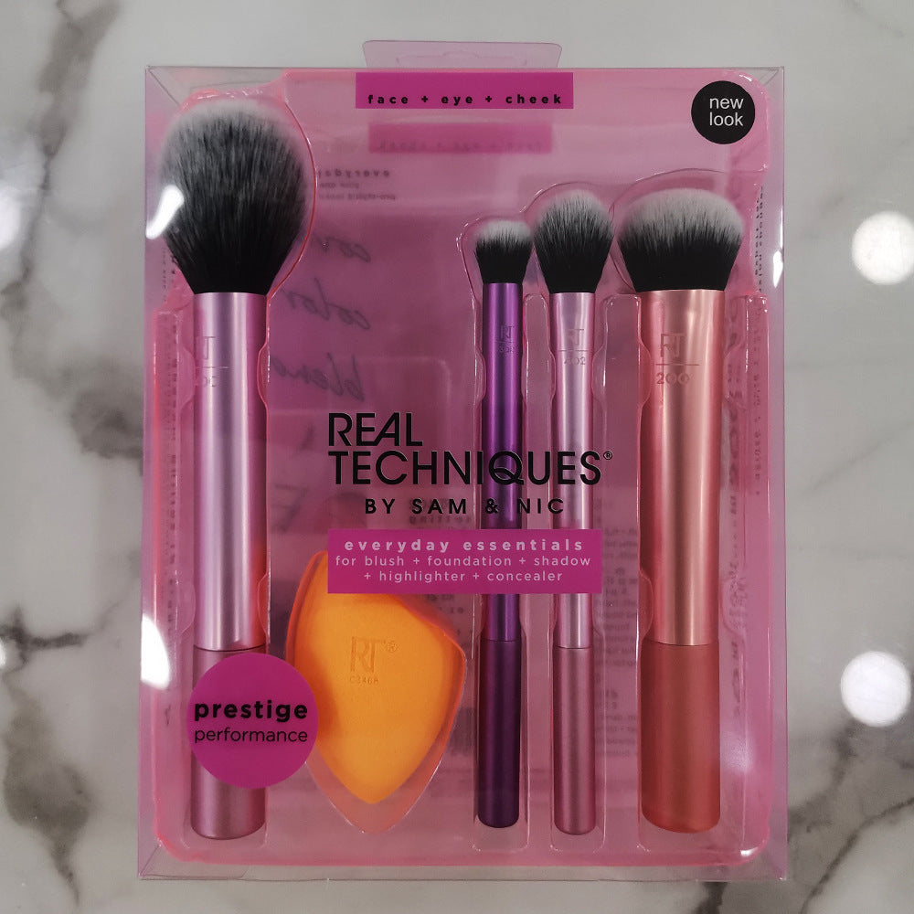 Makeup Brush Set 5pcs Makeup Brush Makeup Tools New Real T