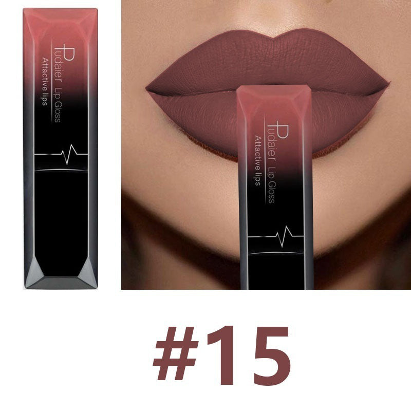 Makeup matte matte lip gloss lipstick      