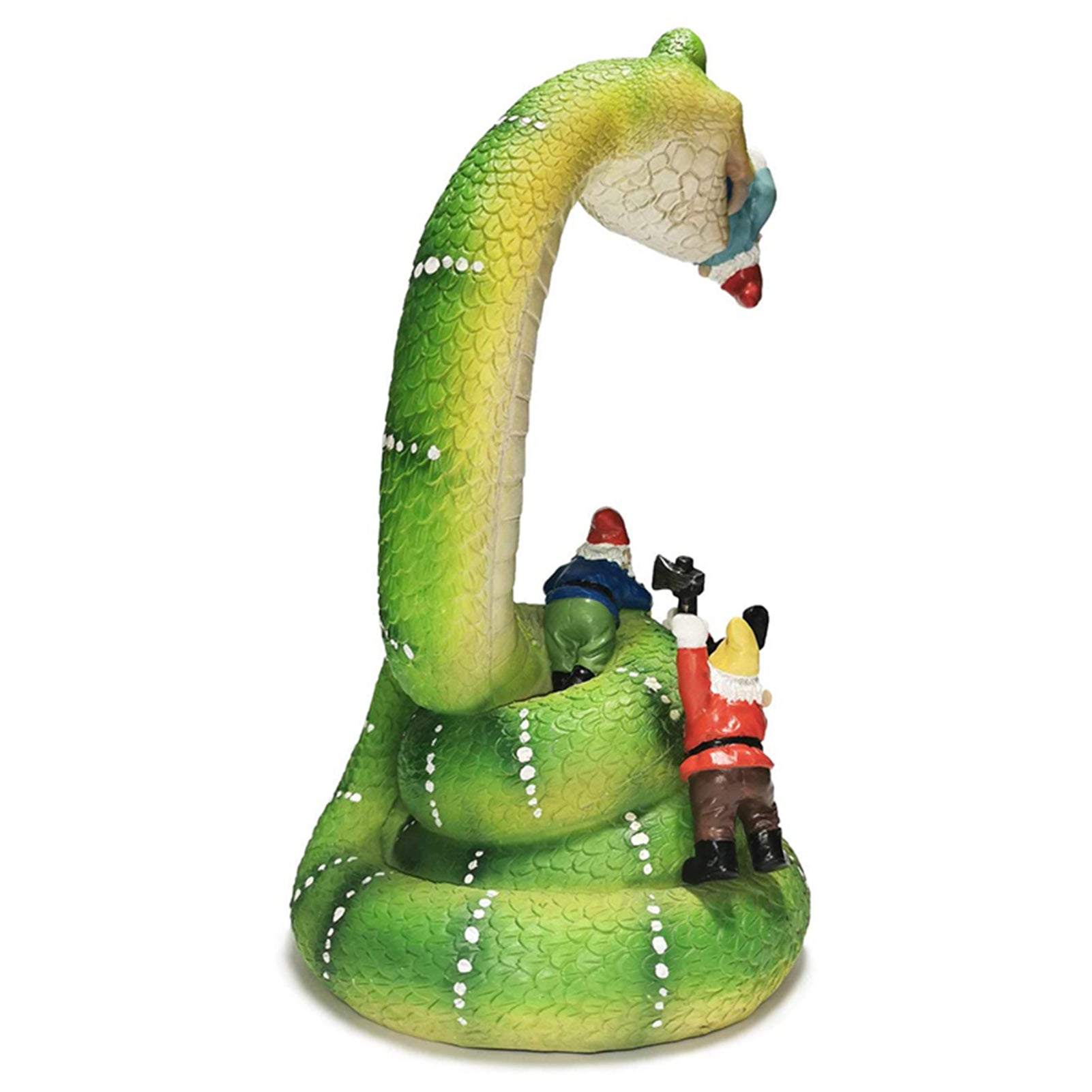 Resin Outdoor Cartoon Snake Naughty Dwarf Dwarf