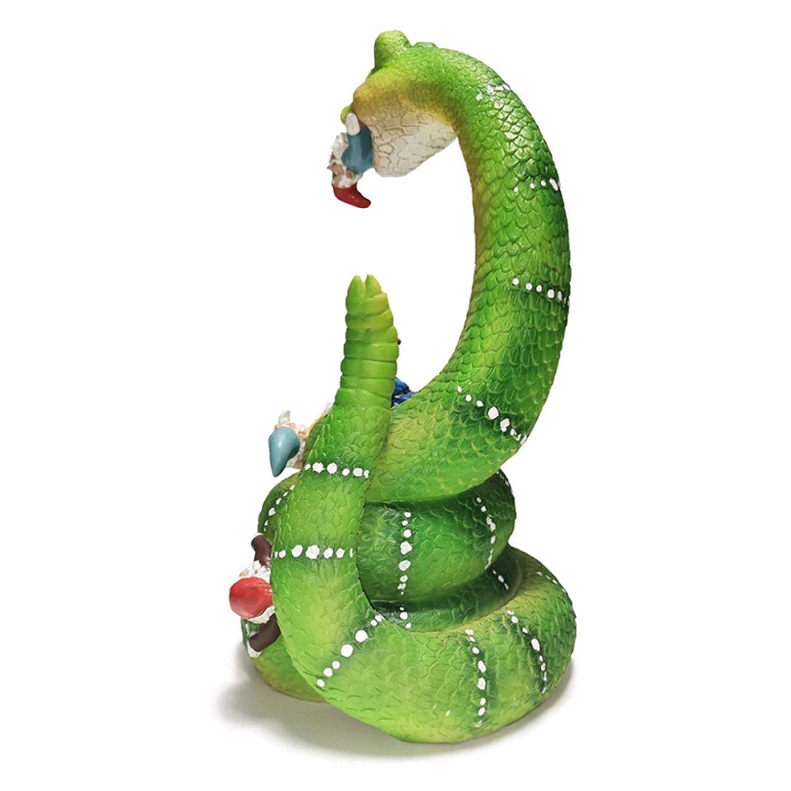 Resin Outdoor Cartoon Snake Naughty Dwarf Dwarf