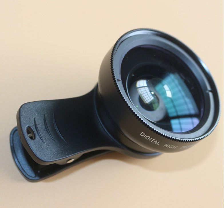 Phone Lens kit with 0.45x Wide Angle & 12.5x Macro Lens for HD Cameras