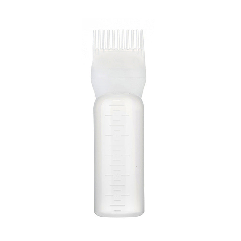 Hair Dye Bottle Comb Tooth Bottle Color Cream Hair Care Pot Shampoo Bottle