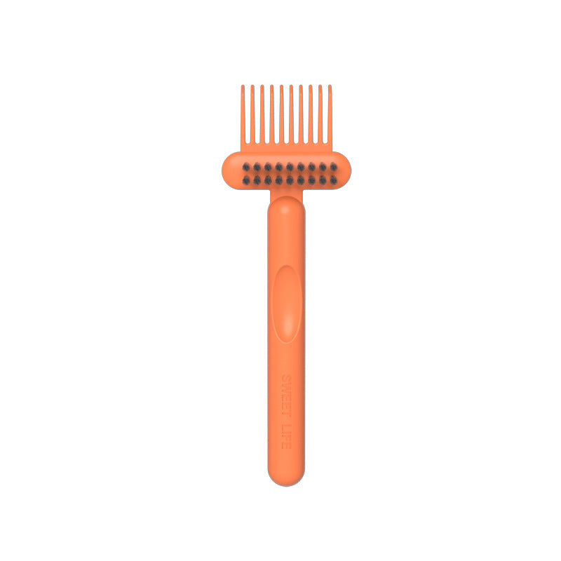 2 In 1 Hair Cleaning Brush Curly Hair Combs Cleaning Claws Hair Removal 