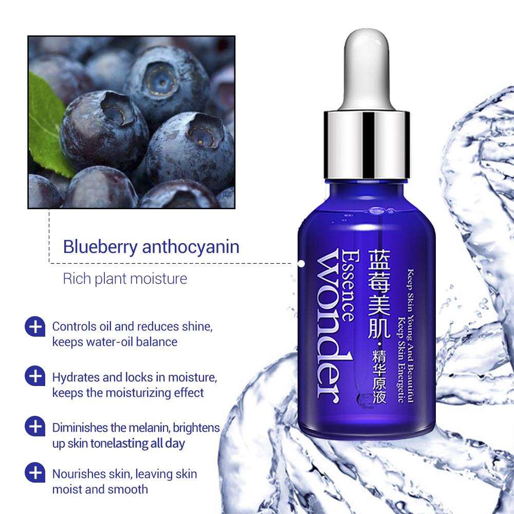 Boquan Ya Blueberry Beauty Lotion Moisturizing Oil Control Shrinks Pores To Brighten Skin Tone