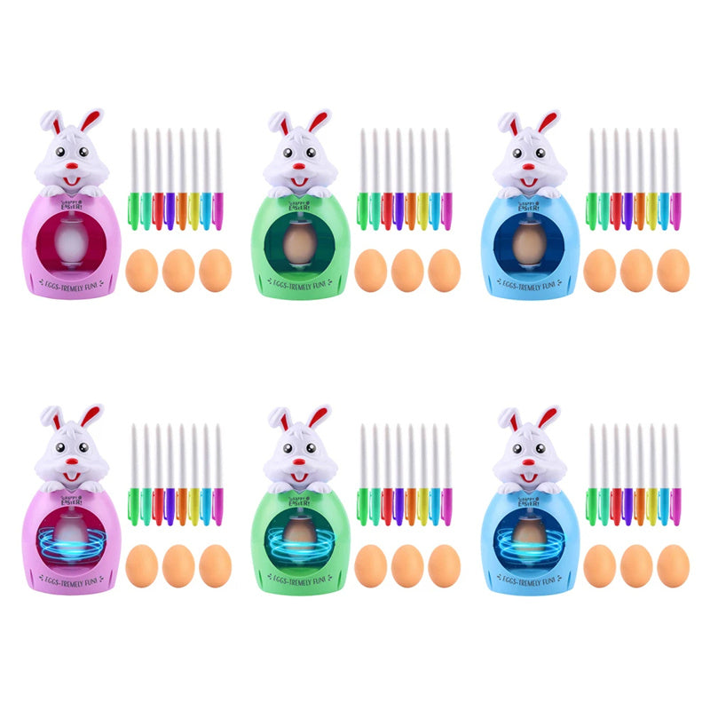 Easter Egg Decorating Kit with Multicolor Painting and Sound Effects