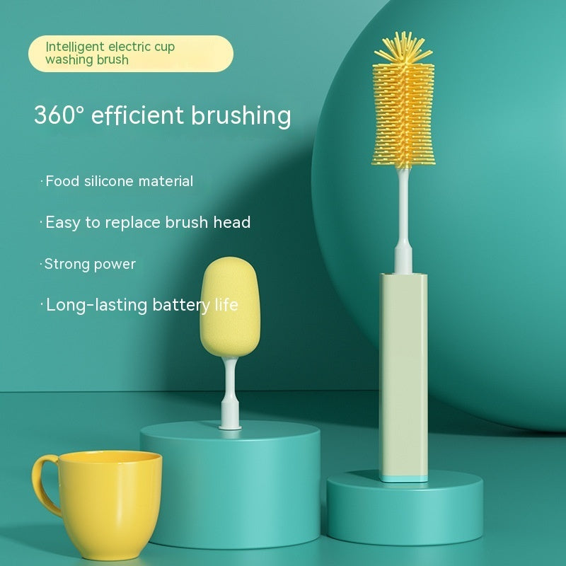 Multi Functional Electric Sponge Silicone Cup Brush