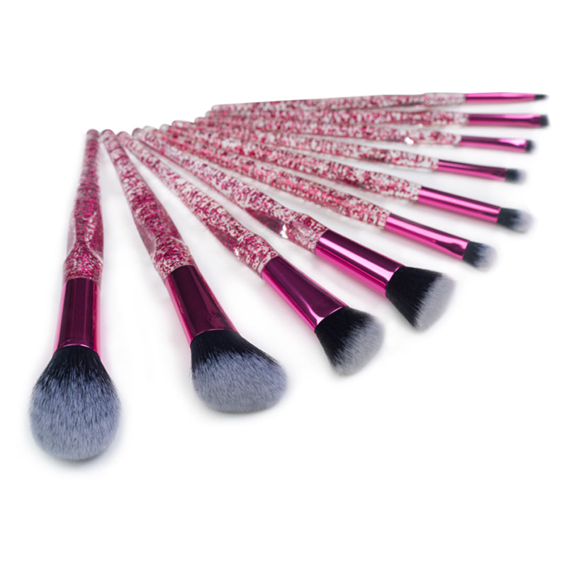 Makeup brush 10-piece wonder set