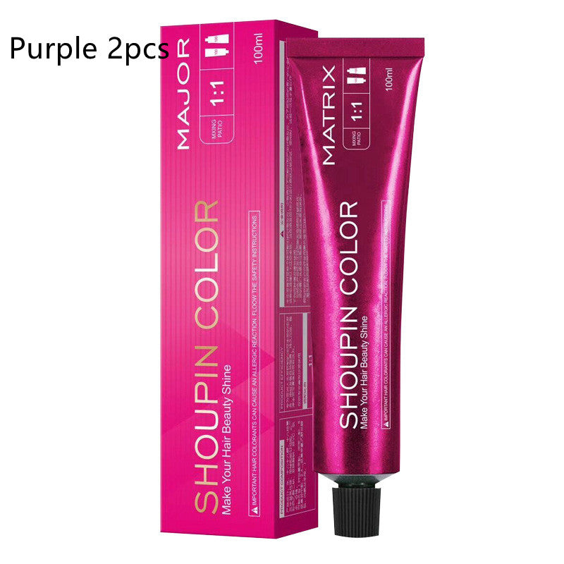 100ml Salon Hairdressing Hair Dye Cream Mermaid Coloring Shampoo