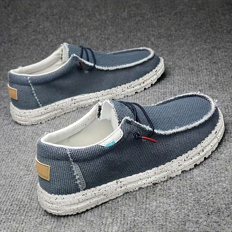 Autumn Men's Slip-on Canvas Breathable Shoes