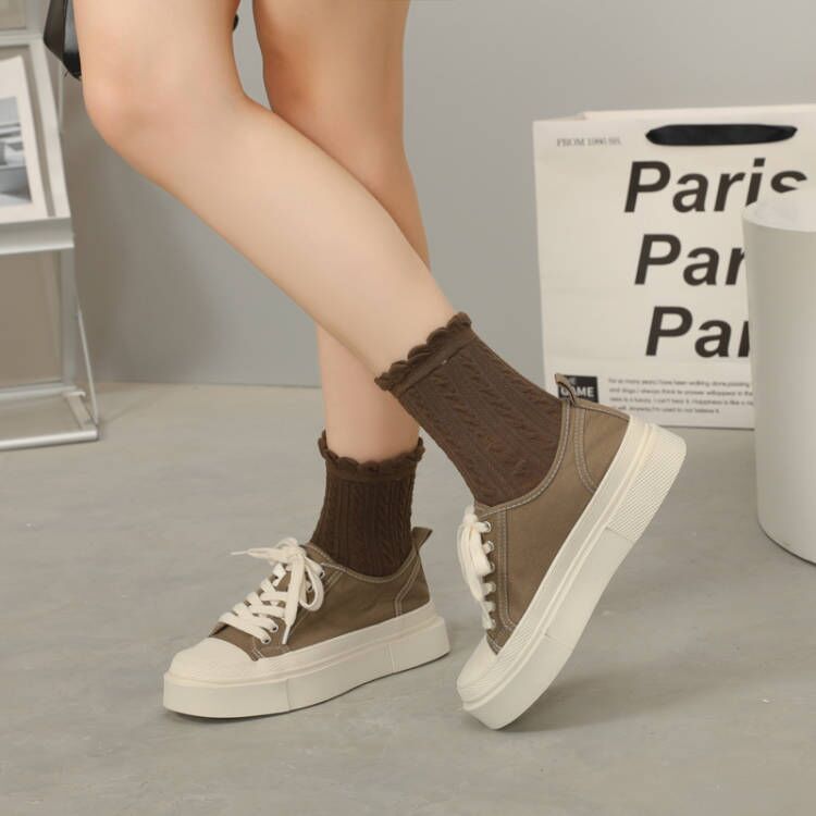 Women's Fashion Lace-up Casual Shoes