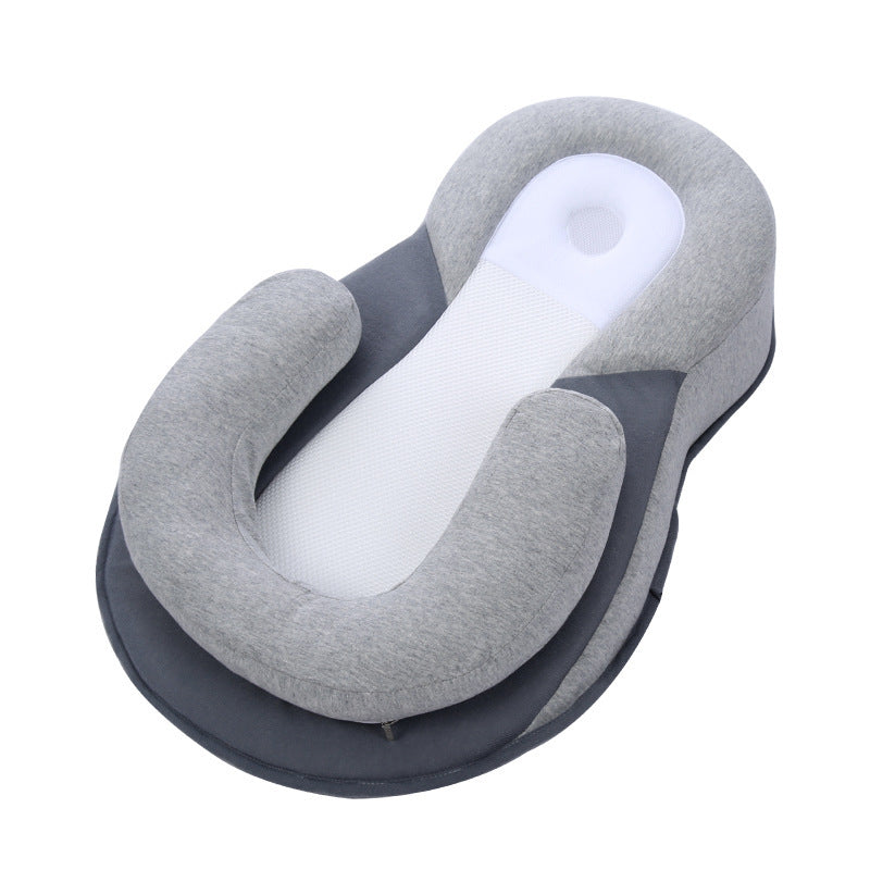 Newborn Pillow Prevents Flat Infant Head Shape - Safe and Comfortable