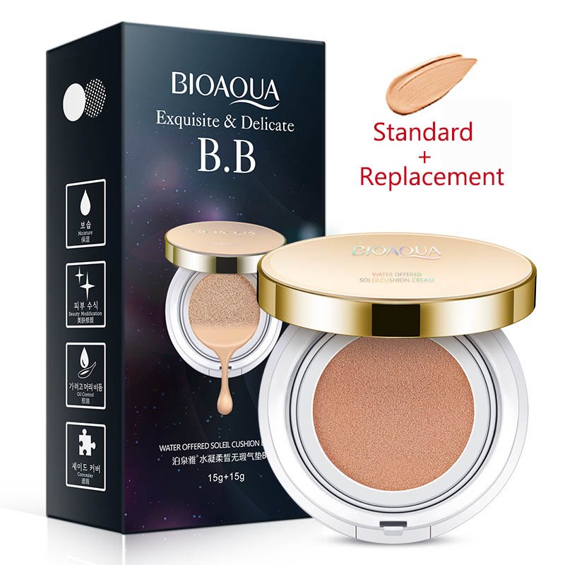 Air Cushion BB Cream 3 Color Concealer Moisturizing Foundation