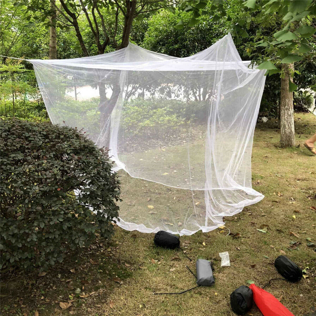 Simple Square Top Mosquito Net, Easy To Carry Outdoor Mosquito Net