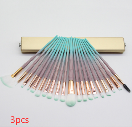 Diamond Colorful Beauty Makeup Brush Utensils