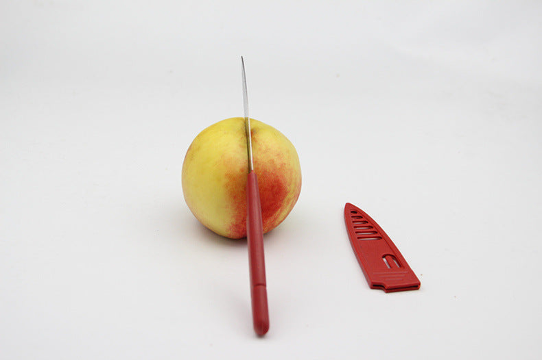 Fruit knife candy color stainless steel melon peel knife kitchen