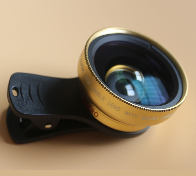 Phone Lens kit with 0.45x Wide Angle & 12.5x Macro Lens for HD Cameras