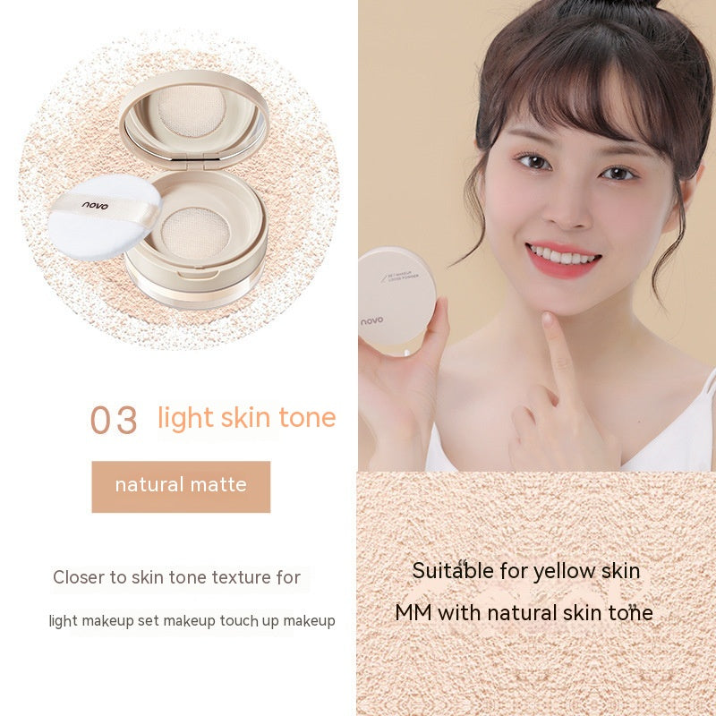 Soft Focus Makeup Powder Matte Concealer Oil Control Durable Waterproof And Sweatproof Smear-proof Makeup