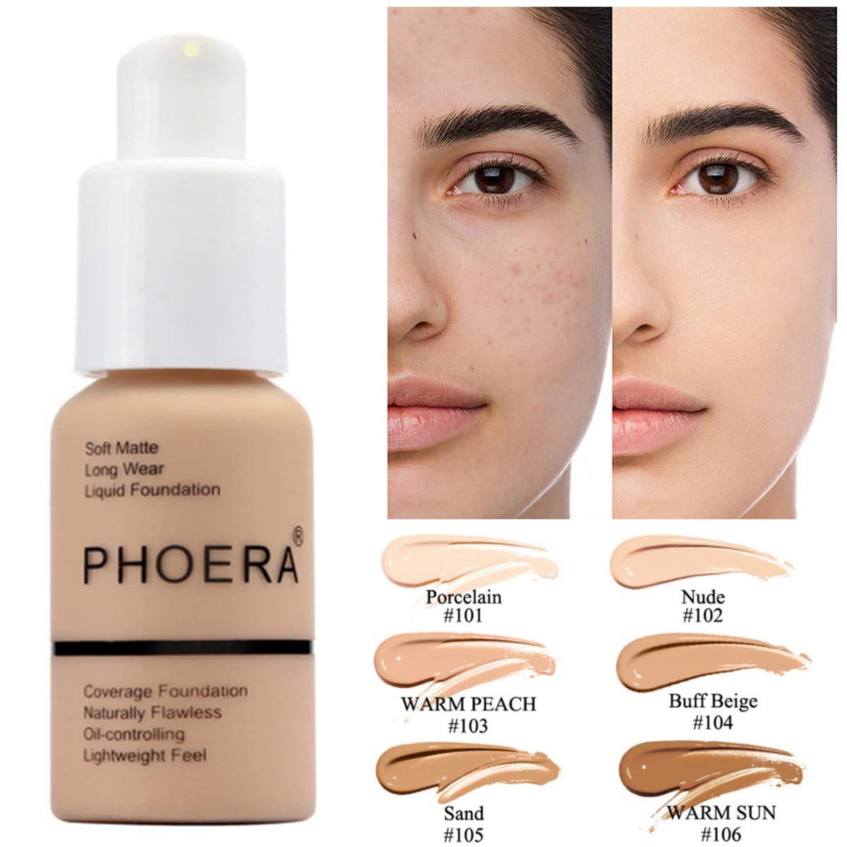 Explosive Press Oil Control Natural Matte Concealer Foundation Cream