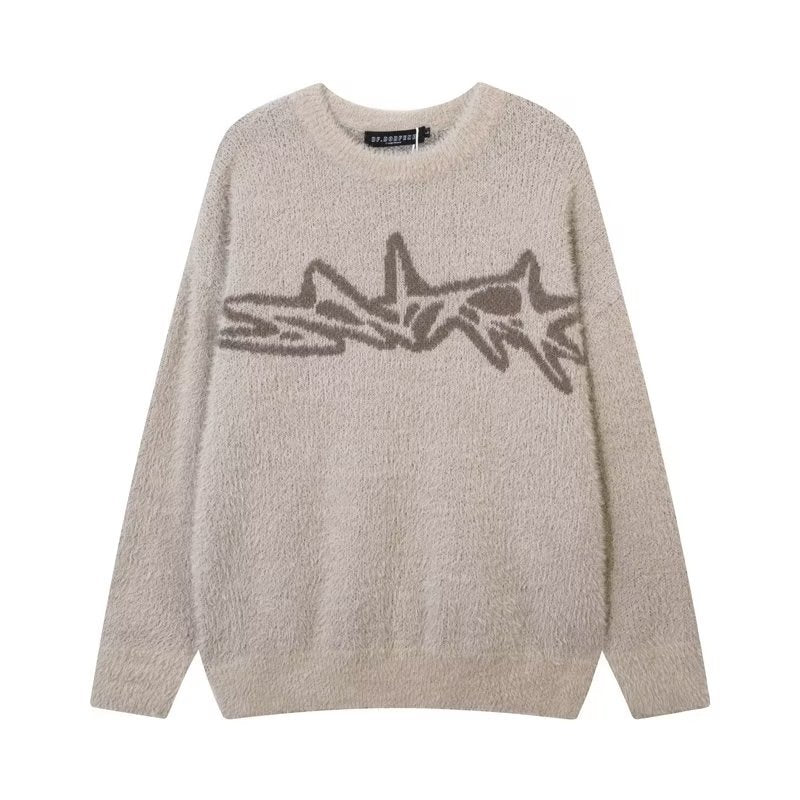 American High Street Spring Autumn Knitwear Casual Sweater