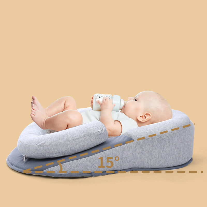 Newborn Pillow Prevents Flat Infant Head Shape - Safe and Comfortable