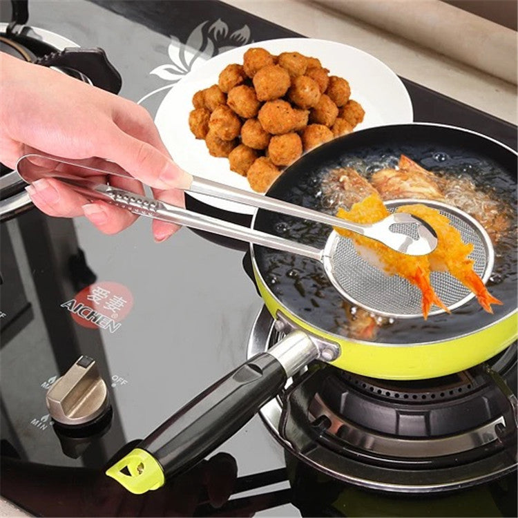 Stainless Steel Oil Food Scoop Multi-functional Kitchen Accessory