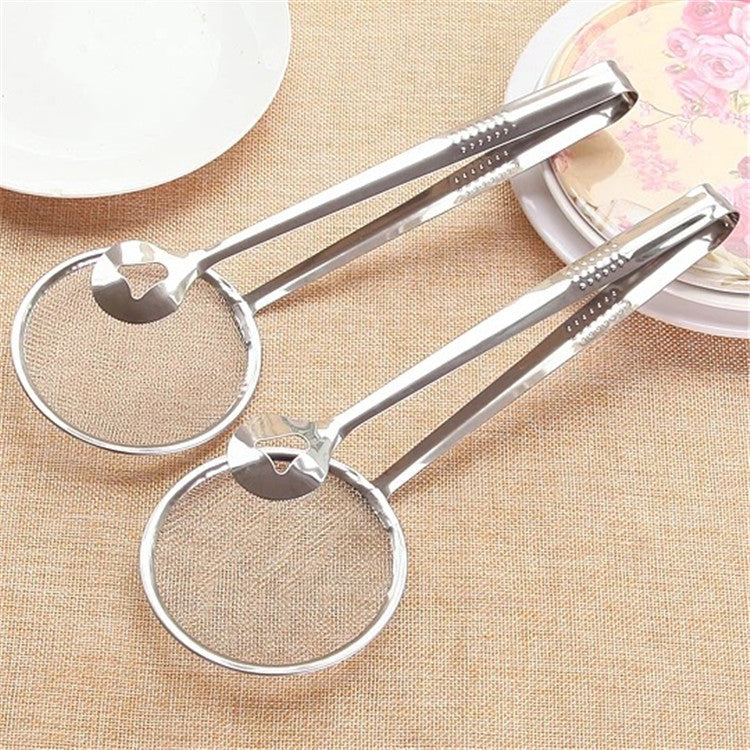 Stainless Steel Oil Food Scoop Multi-functional Kitchen Accessory