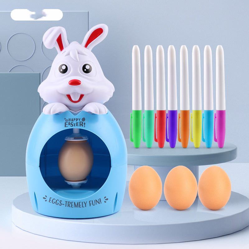 Easter Egg Decoration Coloring Kit Egg Painter Boys Girls Kids Diy Coloring Painting Gift Multicolor With Sound And Light