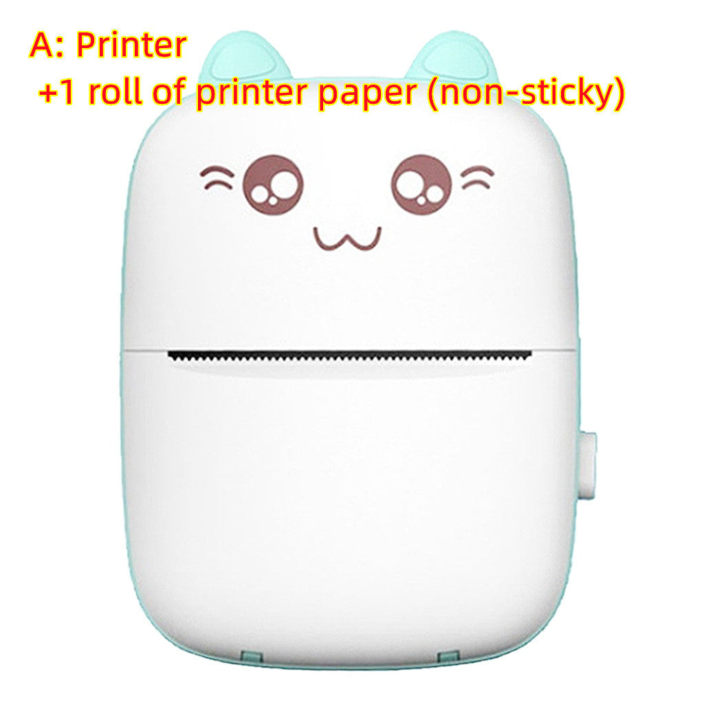 Mini Printer Portable Bluetooth Mobile Printer for Photos Labels Notes