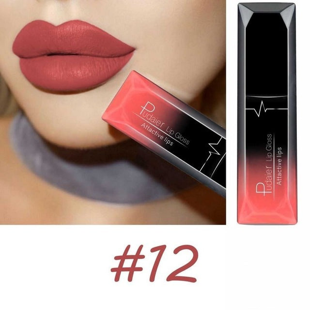 Makeup matte matte lip gloss lipstick      