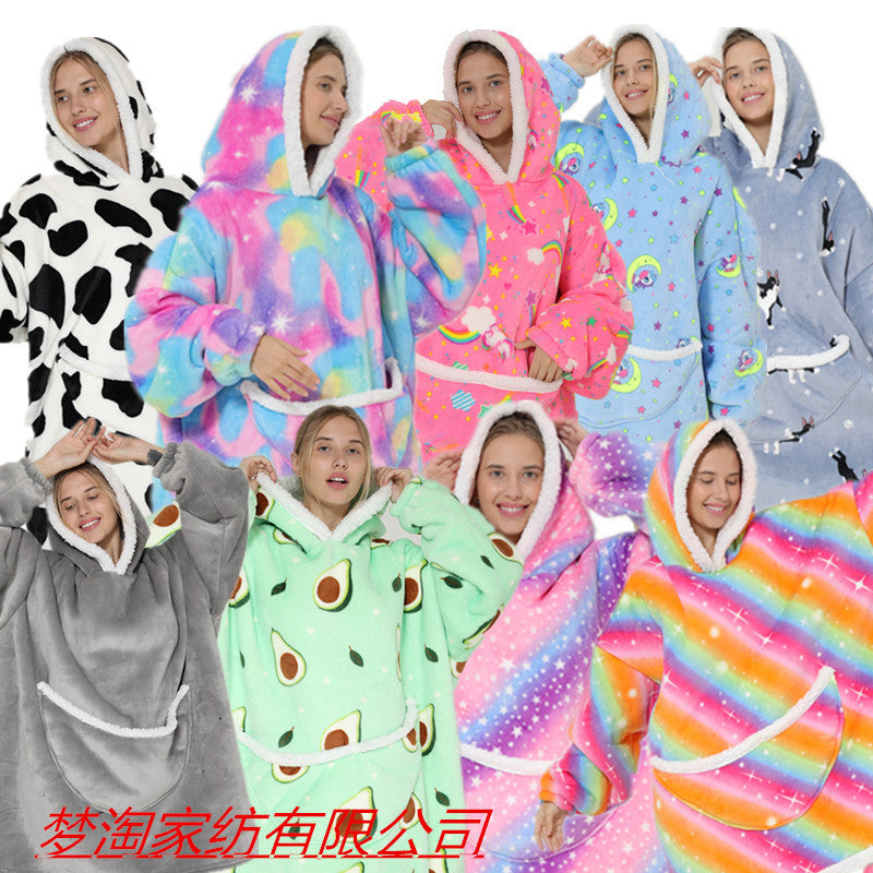 TV Blanket Outdoor Cold-proof Clothes Cold-proof